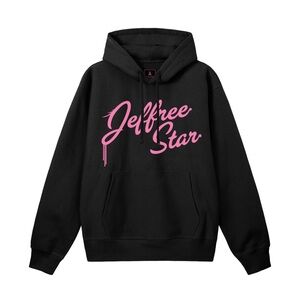 Jeffree Star Vintage Logo Hoodie - Black & Pink - BNIP!